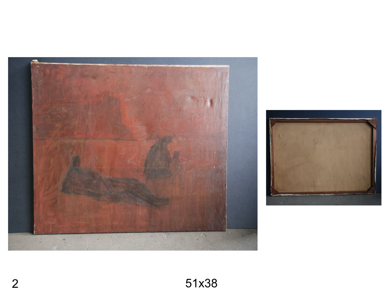 Man, Woman, and Child - Impressionist