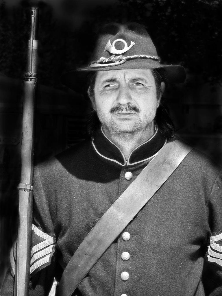 Vintage Hollywood Glamour - Civil War Soldier