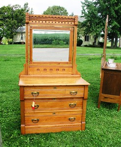 Eastlake Pine Dresser