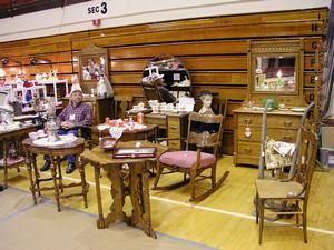 Second Look's Booth at Jeff Antique Show